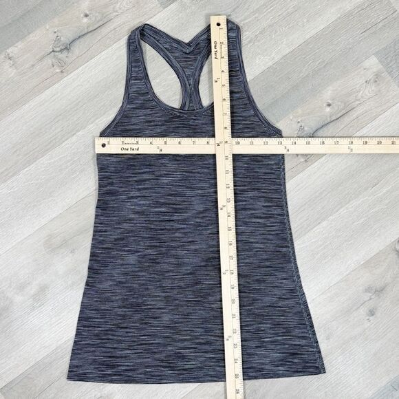 Lululemon Cool Racerback II Nulu Tank Top Shirt Wee‎ Are From Space Grey 4 - Picture 10 of 11